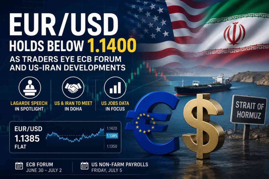 EUR/USD trades